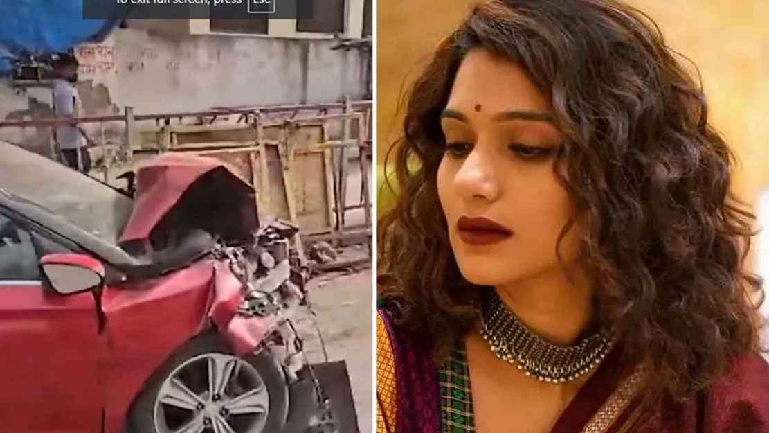 নায়িকার গাড়ি পিষে দিল শ্রমিককে